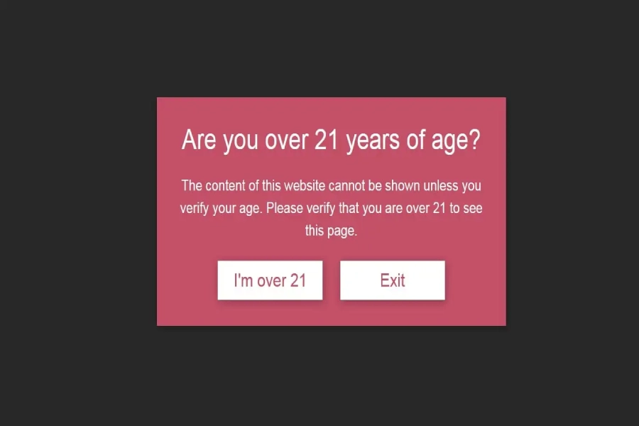 Is age verification for adult sites required by law?