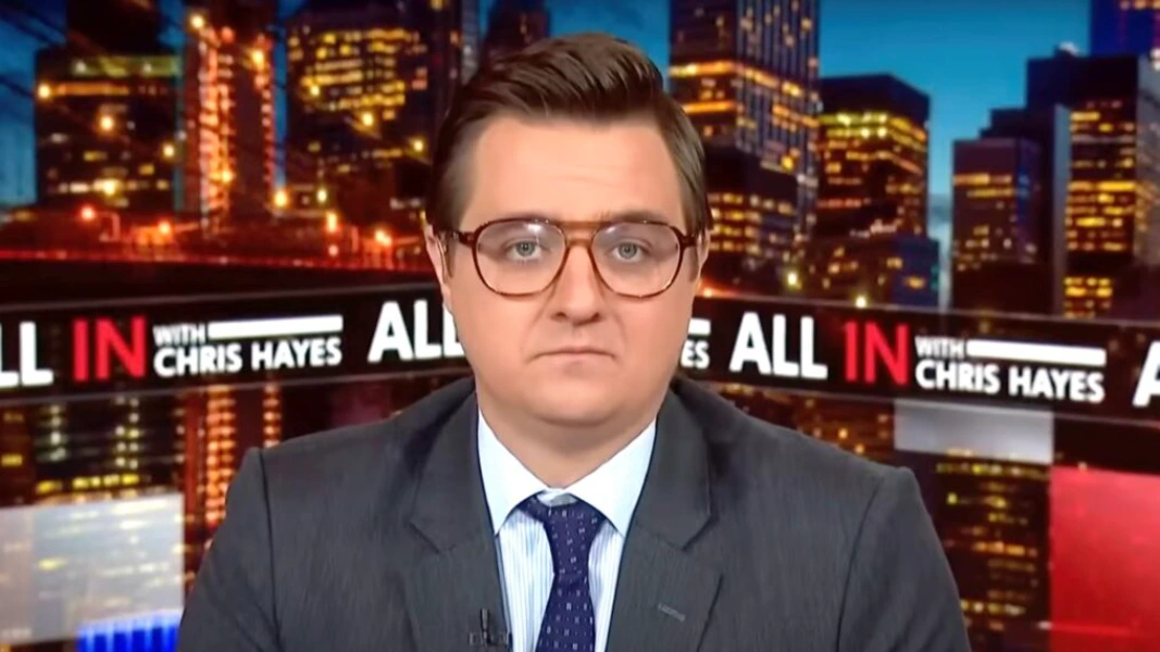 Chris Hayes wife Senate hearing