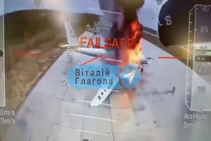 Ukraine drone attack Russian bombers