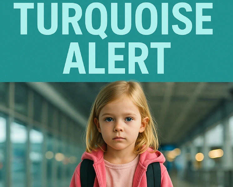 turquoise alert meaning