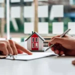 Eviction notice document on table for tenant review
