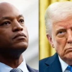 Wes Moore Trump Baltimore