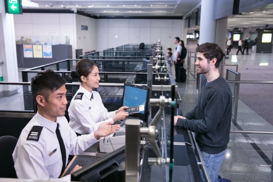 China immigration office