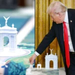 Arc de Trump rendering near Lincoln Memorial