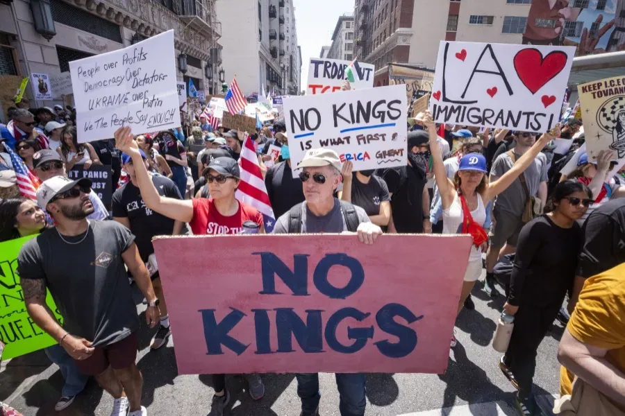 No Kings Protests 2025 in Washington D.C.